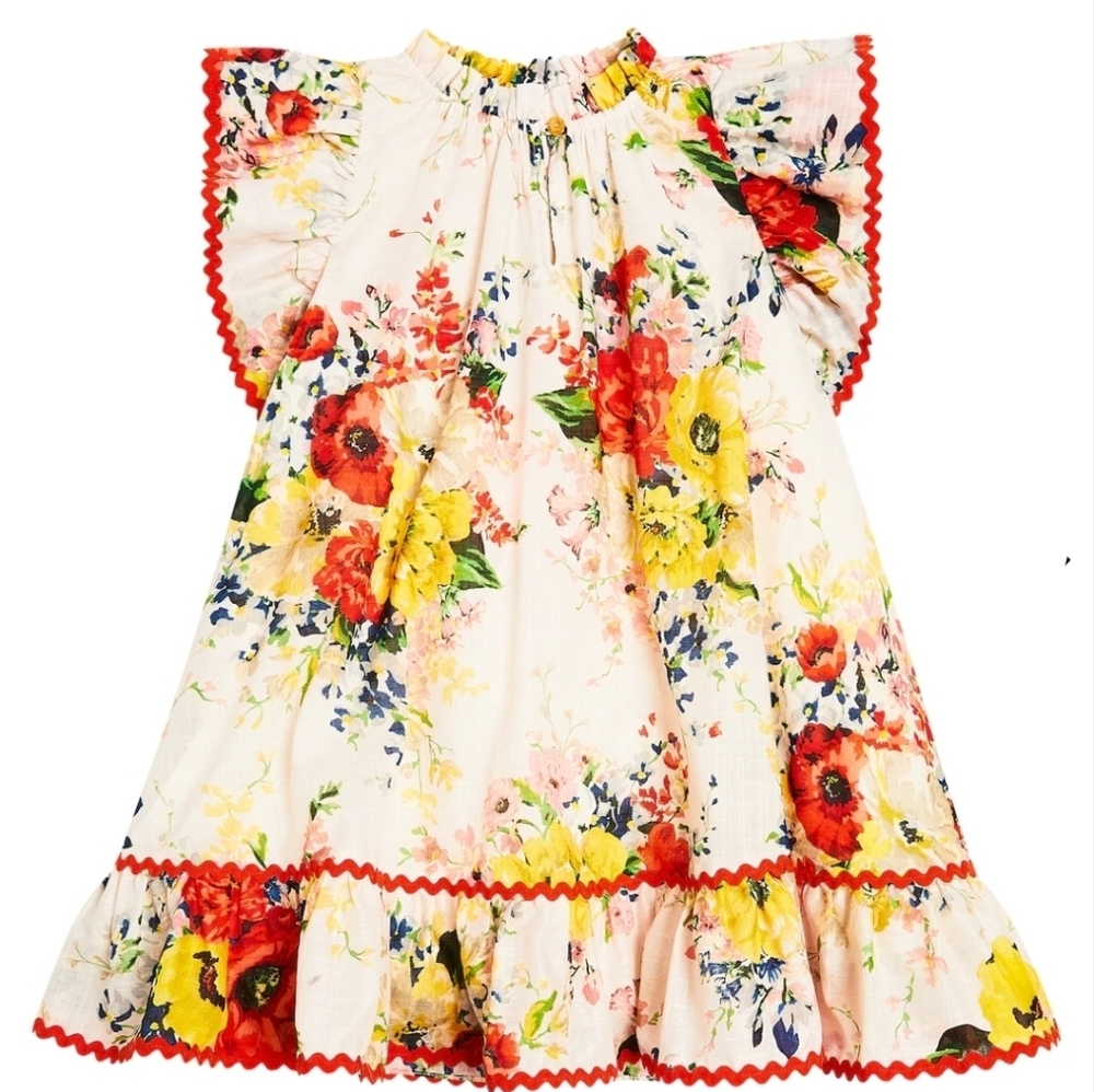 Zimmermann Kids Floral Cotton Dress size 10